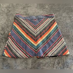 Free People Striped Skirt
